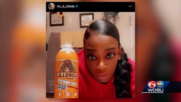Louisiana woman offered free plastic surgery after using Gorilla glue as hair spray
