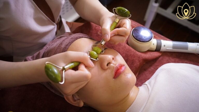 ANTI AGING SKIN CARE with 7$ Facial Massage with Moisturizing mask at Hoa Lan Spa | Massage Asmr