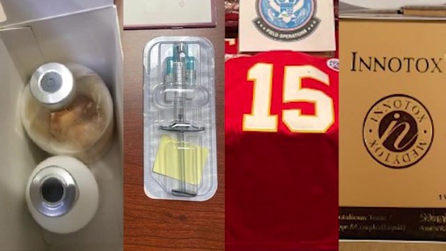 Feds nab $500K worth of counterfeit Patrick Mahomes jerseys, designer bags and Botox in Kansas City – Yahoo News