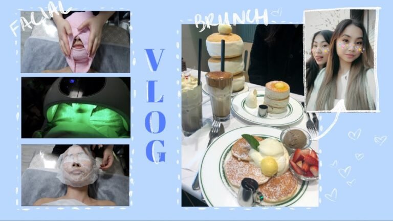 ultimate KOREAN FACIAL treatment day ft gram pancakes | sydney vlog 🦋