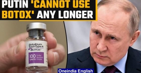 Putin can no longer use botox due to Western sanctions