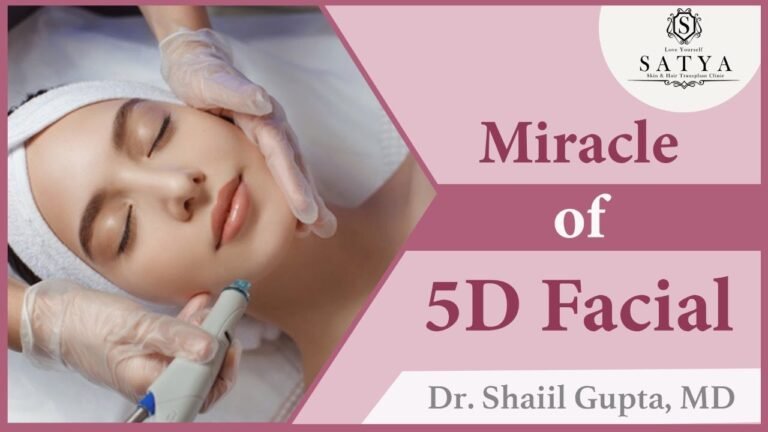 5 D Facial | Meso facial Treatment | Laser facial Treatment Procedure & Results | Satya Skin clinic