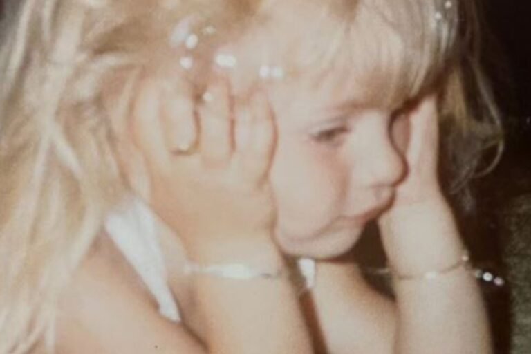 Towie star looks unrecognisable as a child before Botox and fillers in unseen snaps
