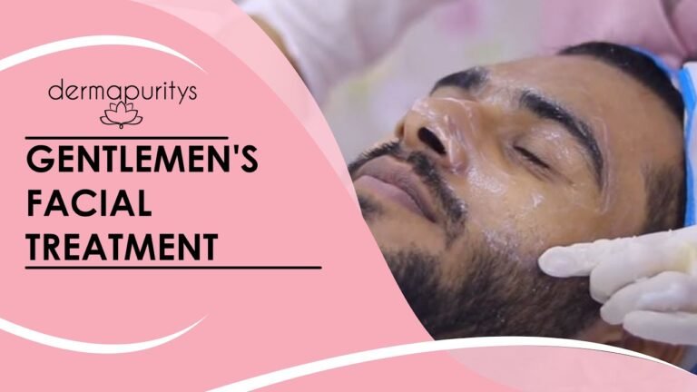 Gentlemen's Facial Treatment | Best Facial for Men's Skin | DermaPurity