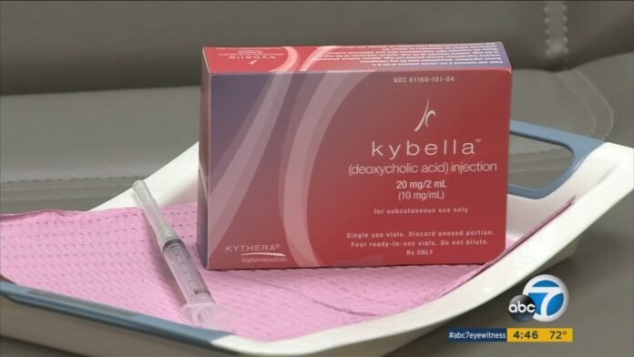 Kybella injections offer 'double chin' remedy