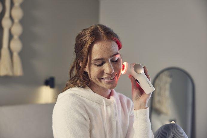 The brand behind Theragun just launched a face massager to treat wrinkles, headaches, jaw tension and more