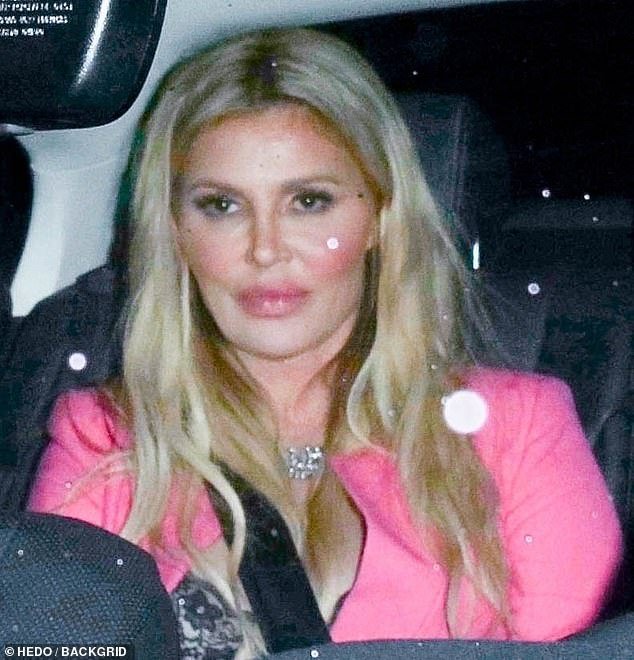 Brandi Glanville heads out for dinner as the ex-RHOBH star shrugs off cruel comments about her face