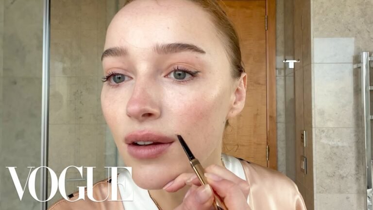 Bridgerton's Phoebe Dynevor on Dry Skin Care & Casual Makeup | Beauty Secrets | Vogue