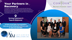 ContourMD Partners with Advanced Ambulatory Inc, Recovery Specialists in Texas and Oklahoma