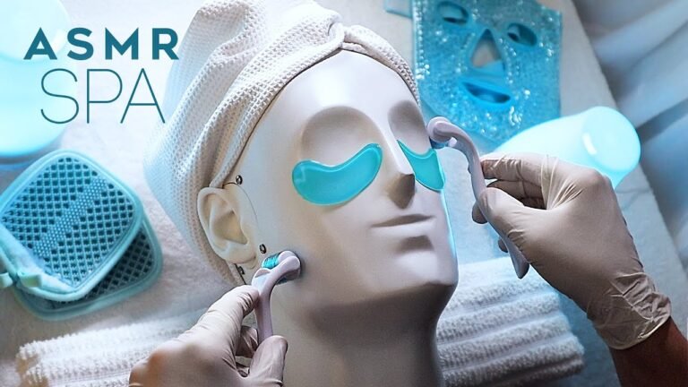 ASMR 3D Face Treatment at the Sleep Spa – Skin Care Triggers & Soothing Sounds from Ear to Ear