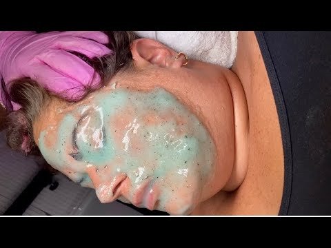 Hydrating Jelly Mask Facial W/ Gua Sha Scalp Massage For Relaxation