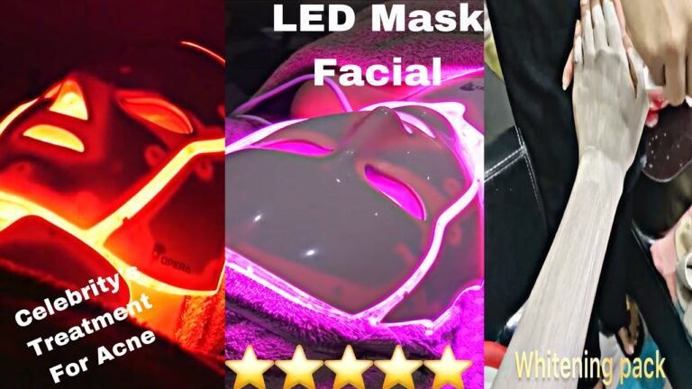 Pamper Day॥Tried LED Facial Treatment॥LED Mask॥Celebs Favourite