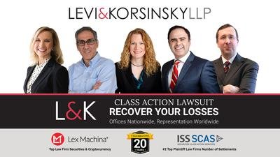 SHAREHOLDER ALERT: Levi & Korsinsky, LLP Reminds Shareholders of Revance Therapeutics, Inc. a Class Action Lawsuit and a Lead Plaintiff Deadline of February 8, 2022