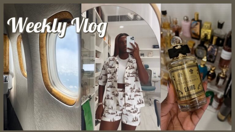 VLOG| Last minute trip to Nigeria, busy days, building healthy habits, Facial treatments & more