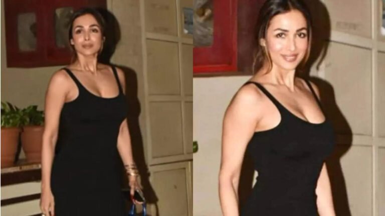 ‘Botox ki dukaan’: Malaika Arora gets mercilessly trolled for wearing a black bodycon outfit with revealing neckline | Hindi Movie News – Bollywood
