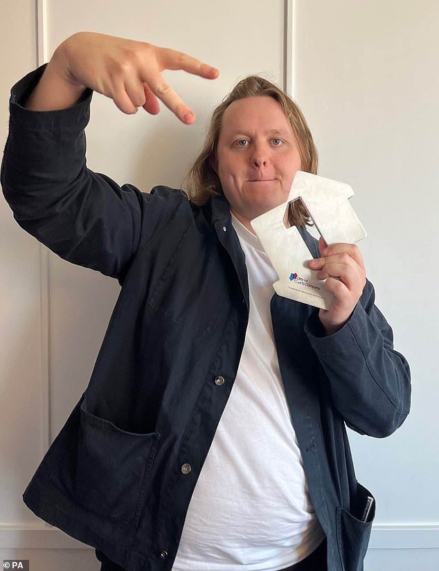 Lewis Capaldi scores his third number one single with comeback track Forget Me