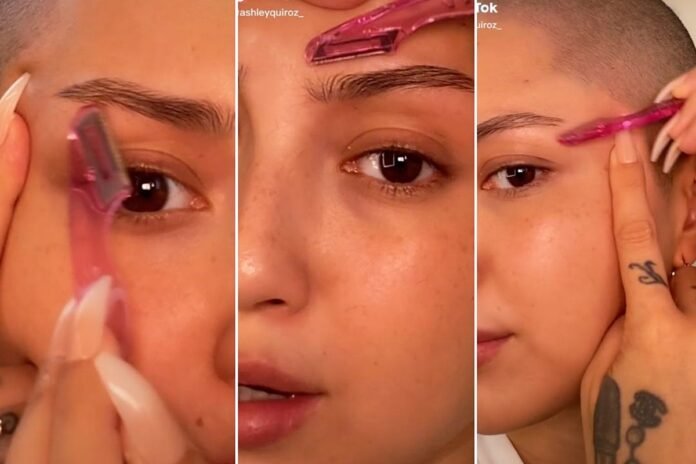 Why Are People Shaving Their Eyebrows on TikTok?