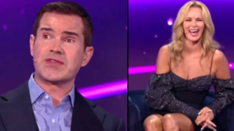 Jimmy Carr makes brutal dig at Amanda Holden’s ‘new face’ on I Can See Your Voice
