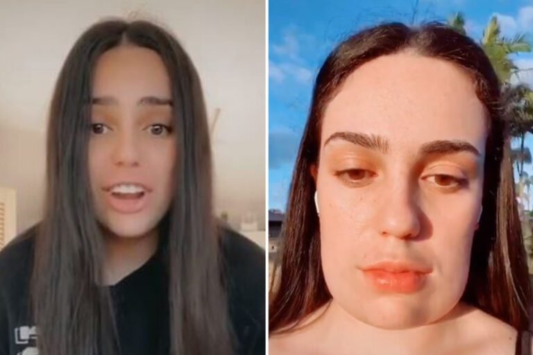 Woman ‘ends up with a square head’ after chin-fat removal procedure goes wrong and her parents are absolutely horrified