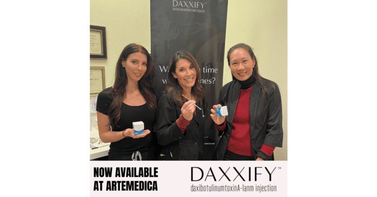 Dr. Victor Lacombe’s Artemedica in Santa Rosa is One of the First Practices in the Nation to Offer Daxxify – the New Wrinkle Relaxer That Lasts 6 Months