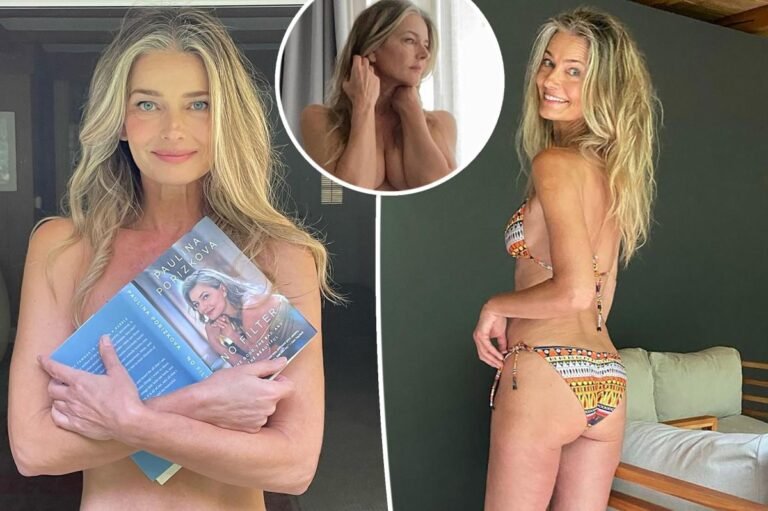 Paulina Porizkova, 57, poses topless: ‘Nothing to hide’
