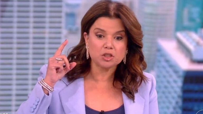 The View’s Ana Navarro suffers wardrobe malfunction and admits she’s ‘tired and frazzled’ in new photo